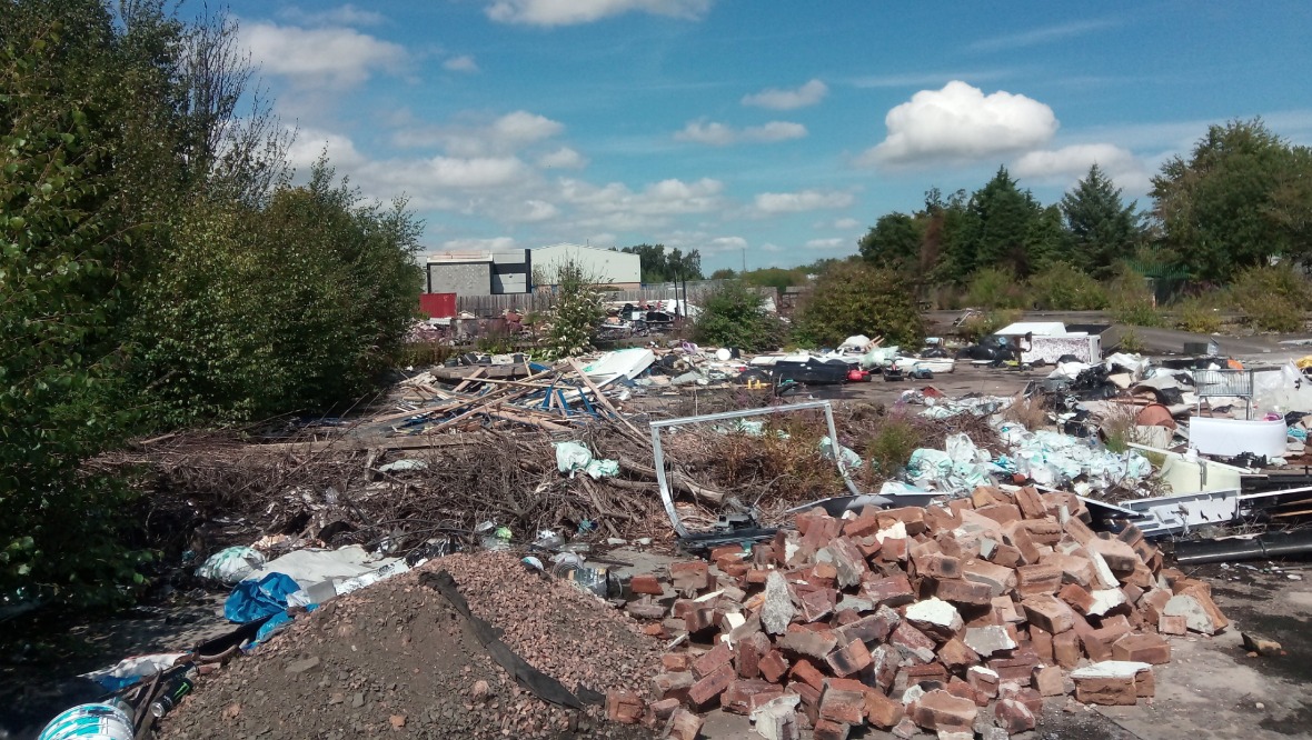 What a midden: Clear-up planned for fly-tipping hotspot