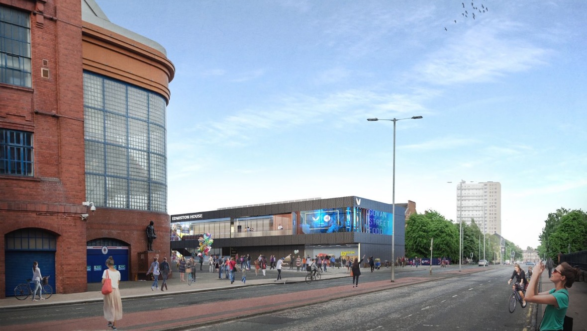 Rangers unveil plans for Ibrox fanzone and concert venue