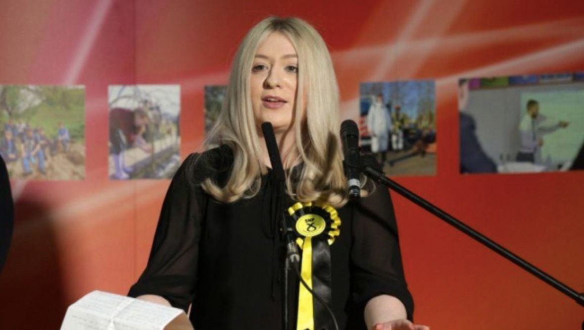 MP Amy Callaghan leaves  hospital after brain haemorrhage