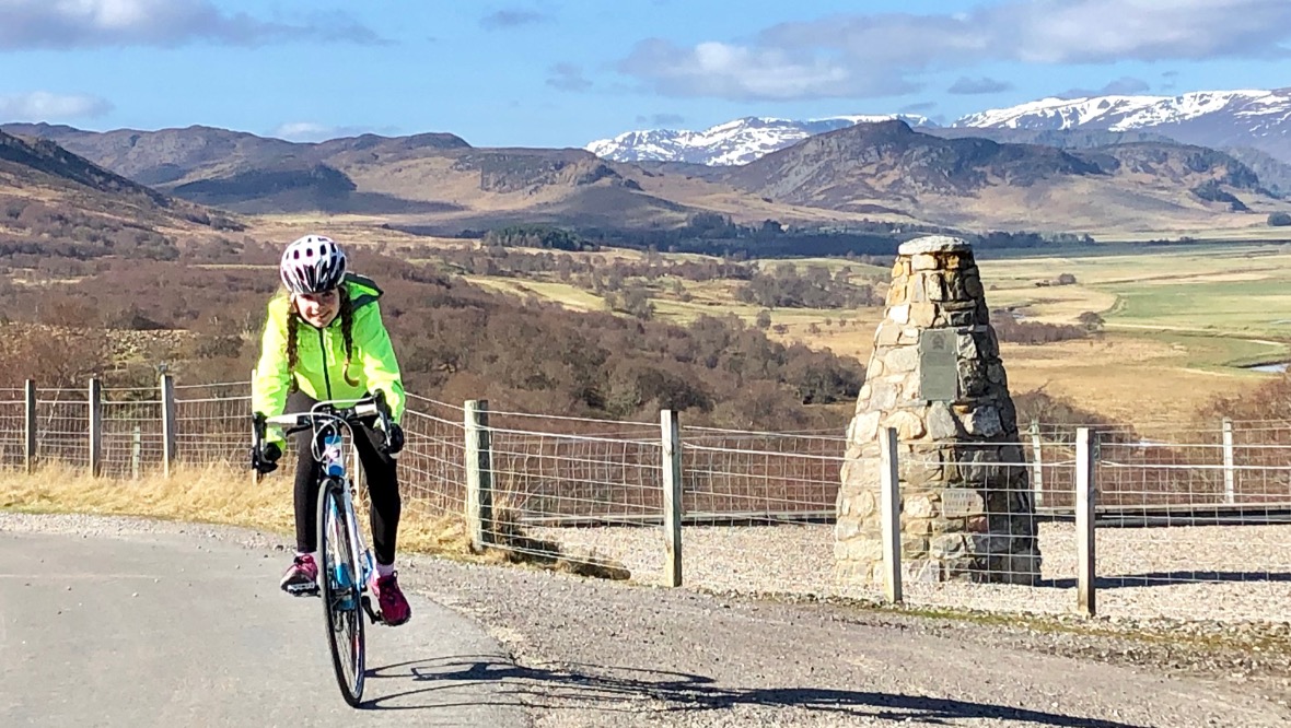 Challenge: The teen will cycle coast-to-coast.