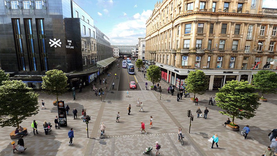 Argyle Street: The project is part of a £115m Avenues programme.