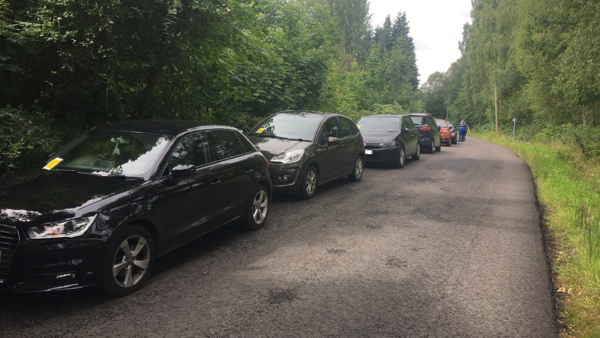 Drivers fined over ‘dangerous’ parking at Loch Lomond