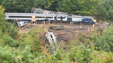 Derailed train was travelling close to 75mph speed limit