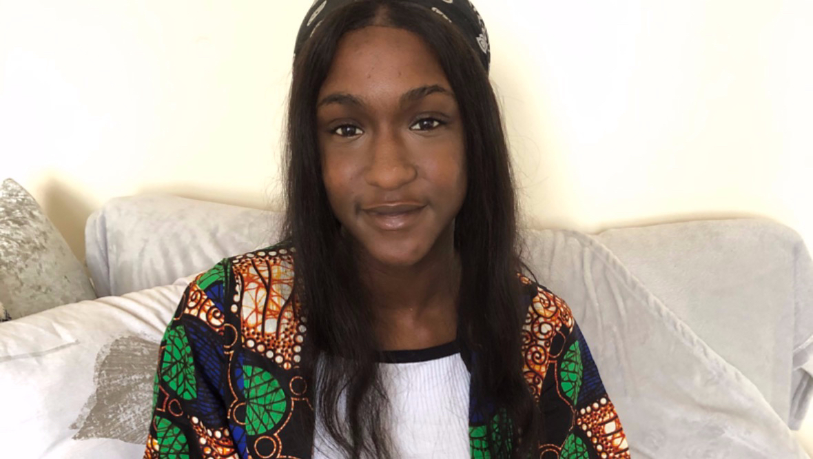 Speaking out: Precious Bundu grew up in Glasgow.