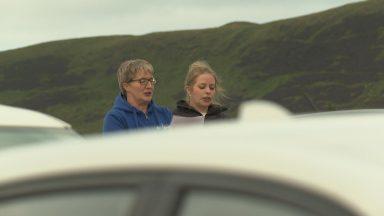 A night spent with Scotland’s first ever drive-in choir