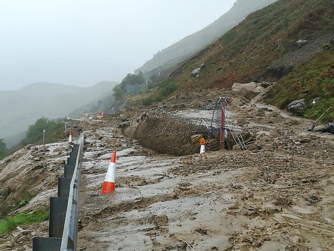 Rest and Be Thankful to remain closed after landslide
