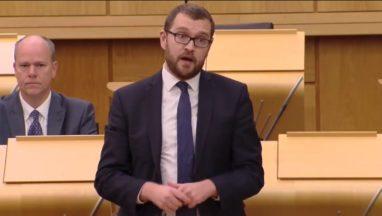 Tory MSP thrown out the chamber for calling Sturgeon a liar