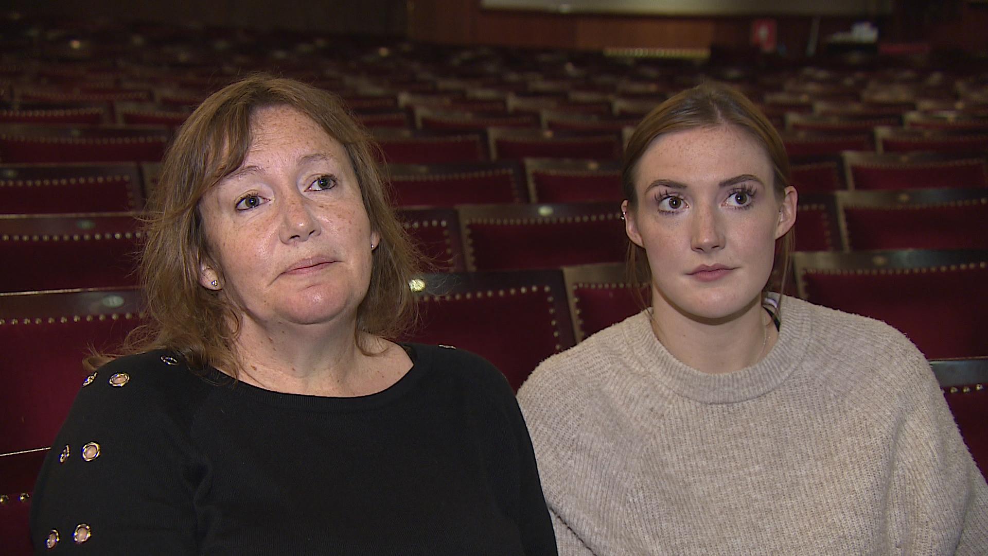 Mother and daughter AmDram stars Fiona and Toni MacFarlane.