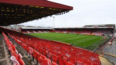 Aberdeen allowed 5665 fans at Pittodrie for Euro tie
