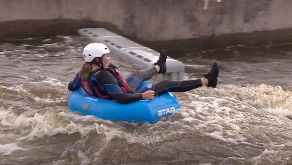 Glasgow's 'smelly ocean' reborn as white water tubing paradise STV News