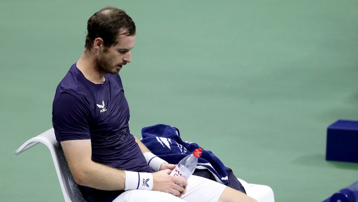 Andy Murray on the comeback trail at last year's US Open.