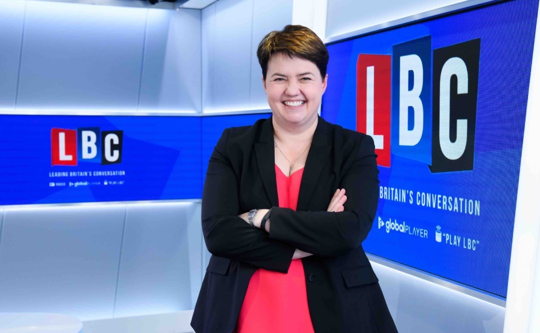 Ruth Davidson to host talk show with Tony Blair first guest