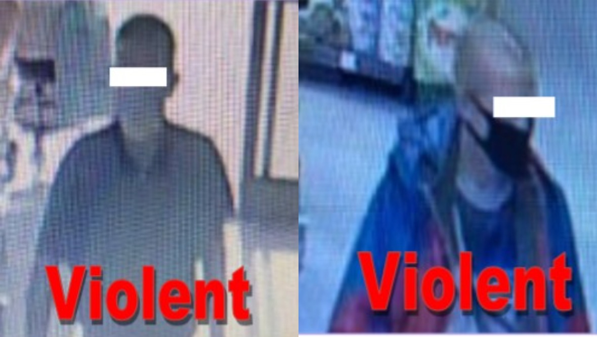 Some of the suspected shoplifters have been described as 'violent'.