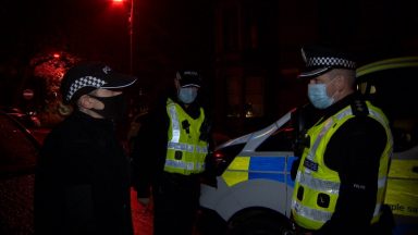To Serve and Eject: A night on the Covid-party police beat