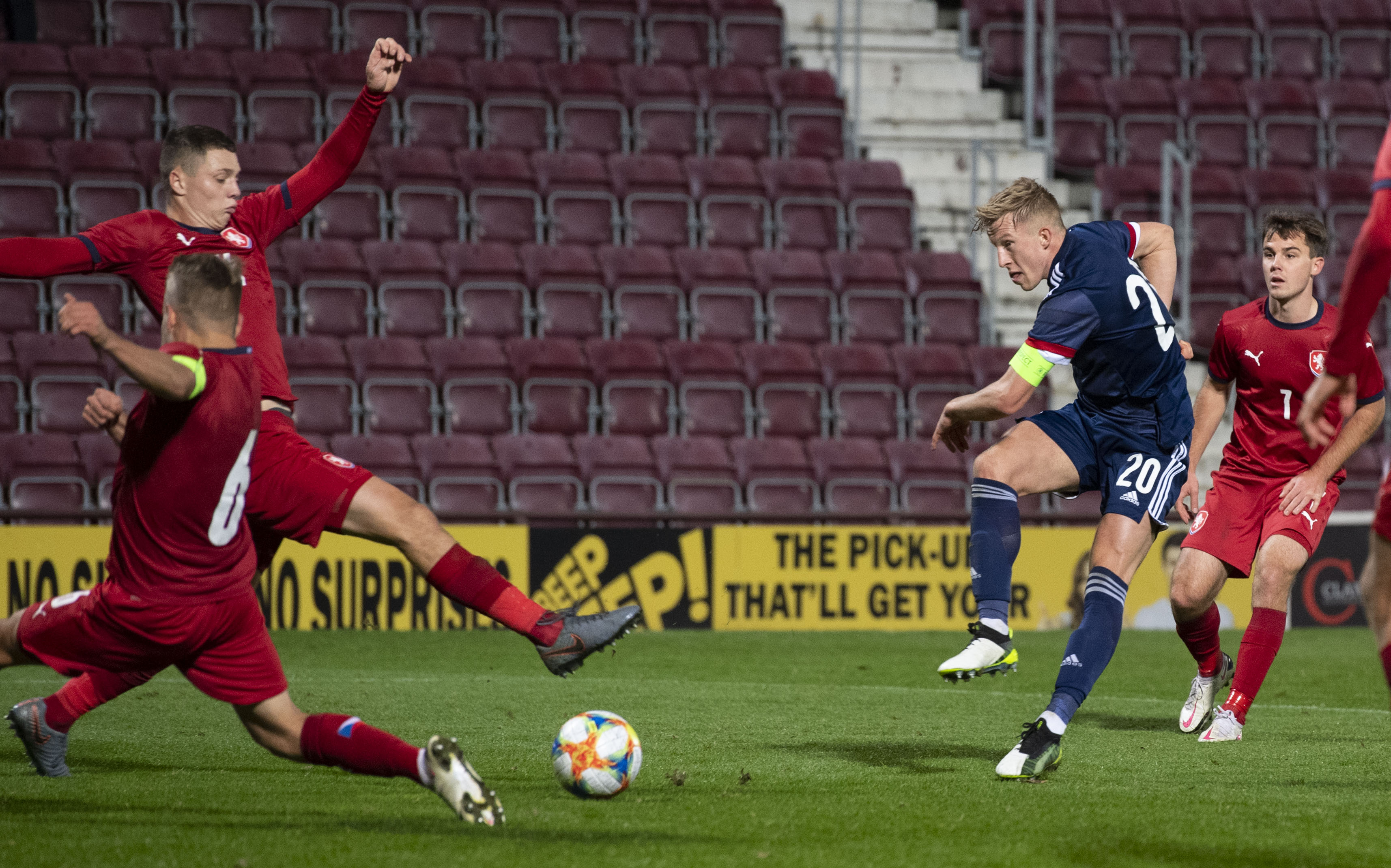 Call-up: Ross McCrorie scored the second as the under-21s beat Czech Republic.