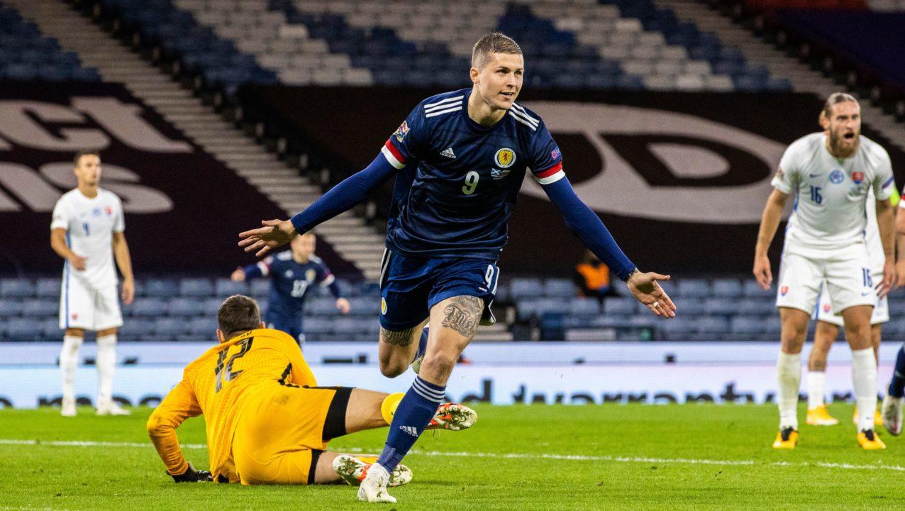 Dykes strikes to give Scotland win over Slovakia