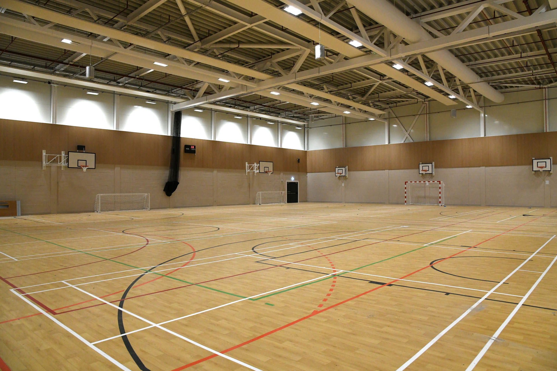 Inside the new super school with cinema and 13 sports courts