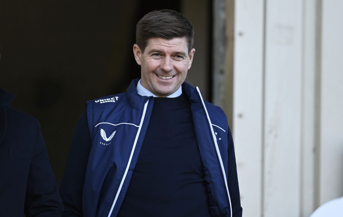 Rangers manager Gerrard happy to do his bit for Scotland cause