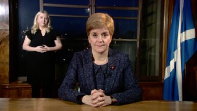 Sturgeon urges Scots to stick with Covid restrictions