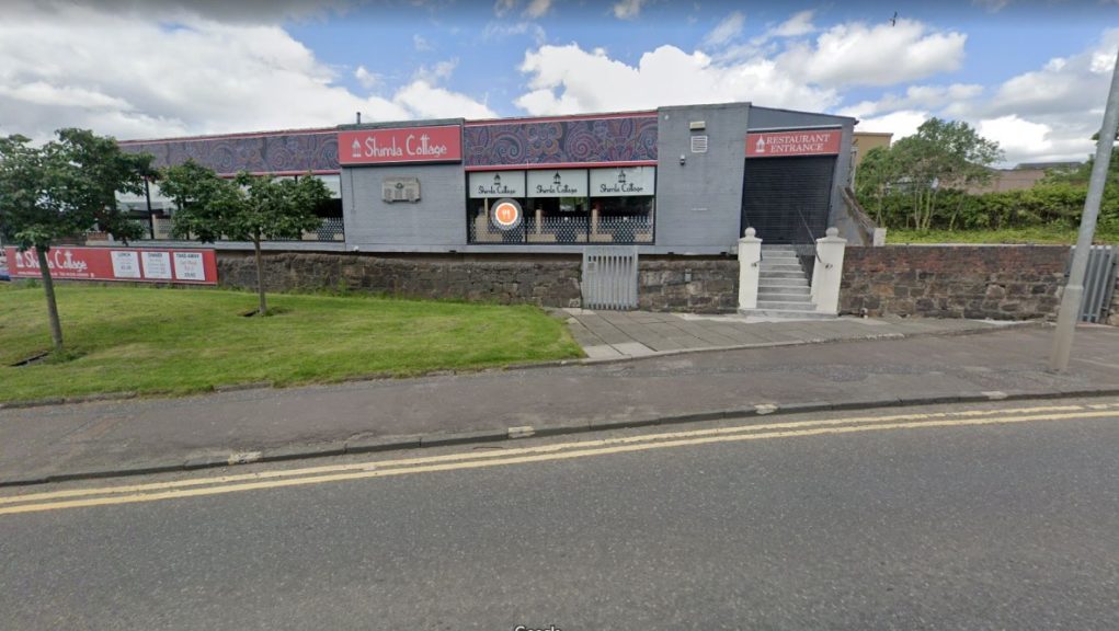 Paul Mulholland demanded cash at Indian restaurant in Coatbridge.