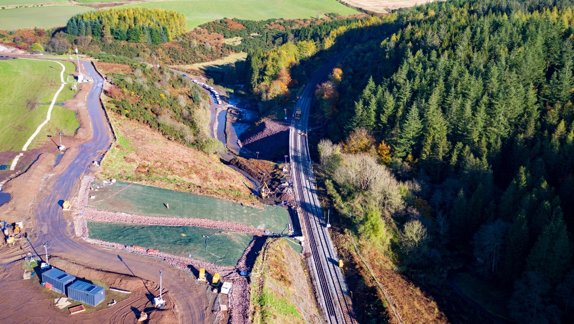 Engineers have been working 'round the clock' to get the track looking like this.