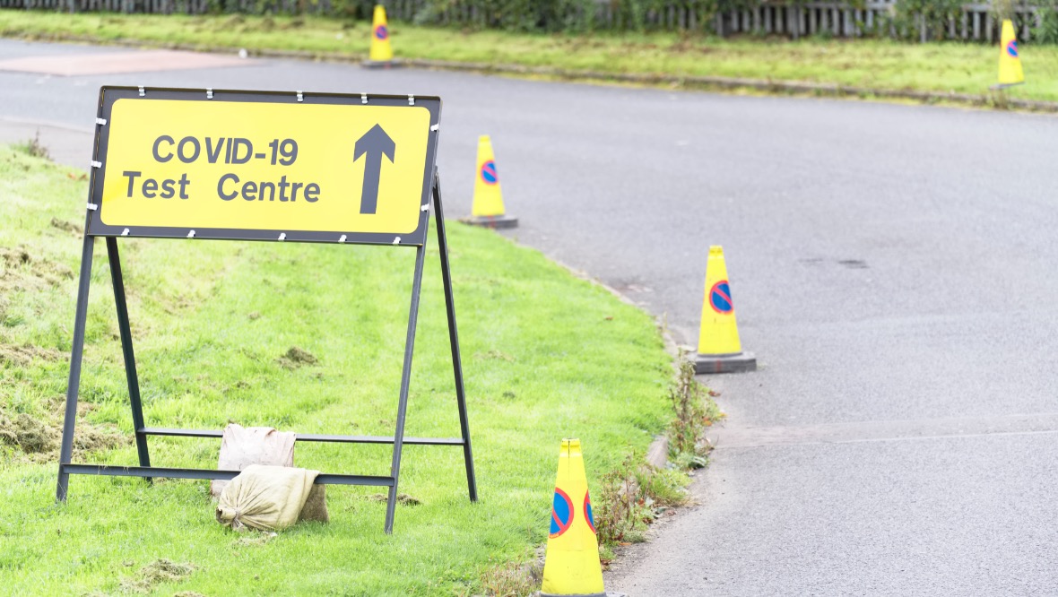 Covid-19 walk-through testing centre opens up at car park