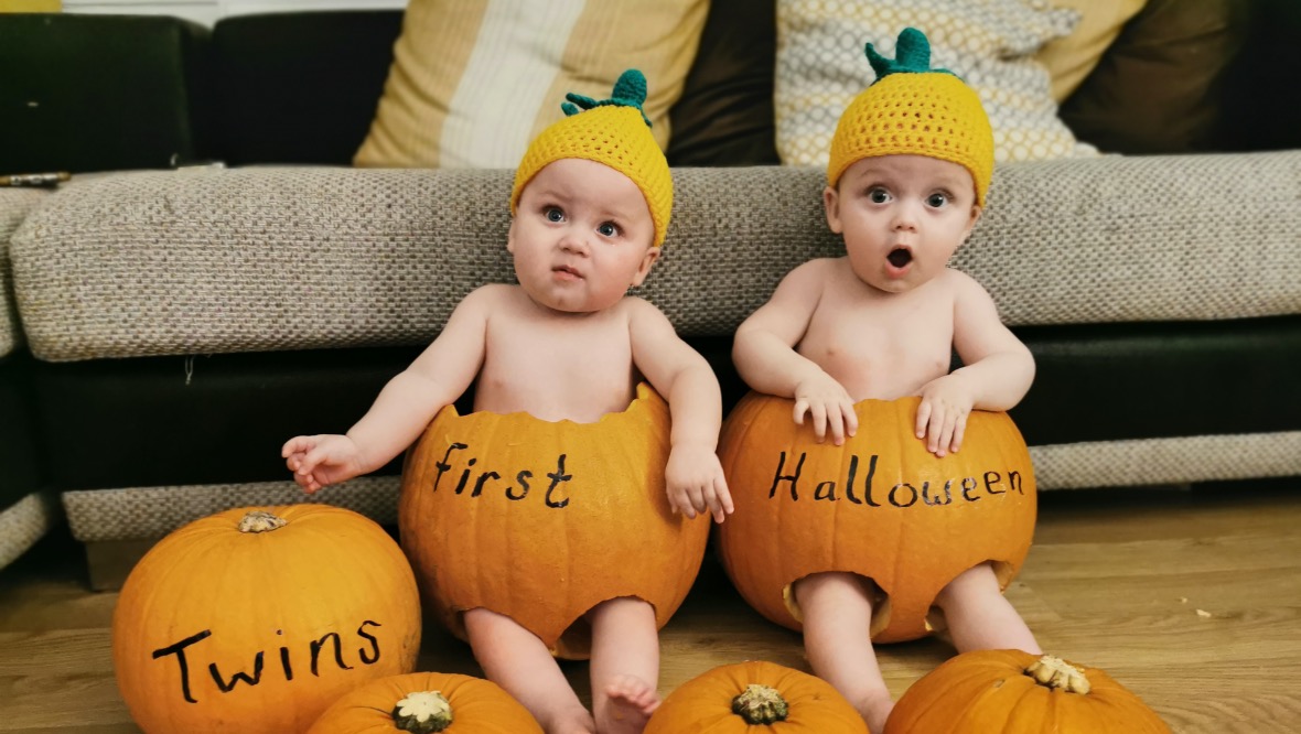 Fang-tastic: ‘Little horrors’ all dressed up for Halloween