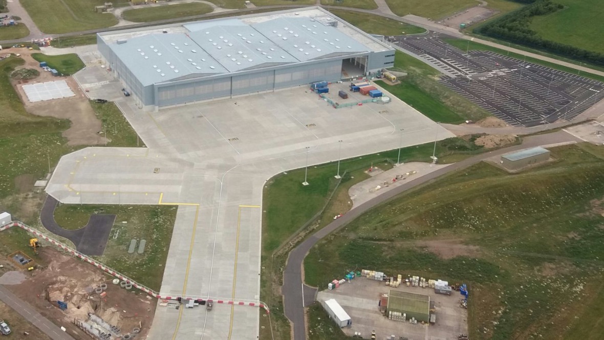 RAF Lossiemouth: An additional £132m has been invested in a purpose-built facility.