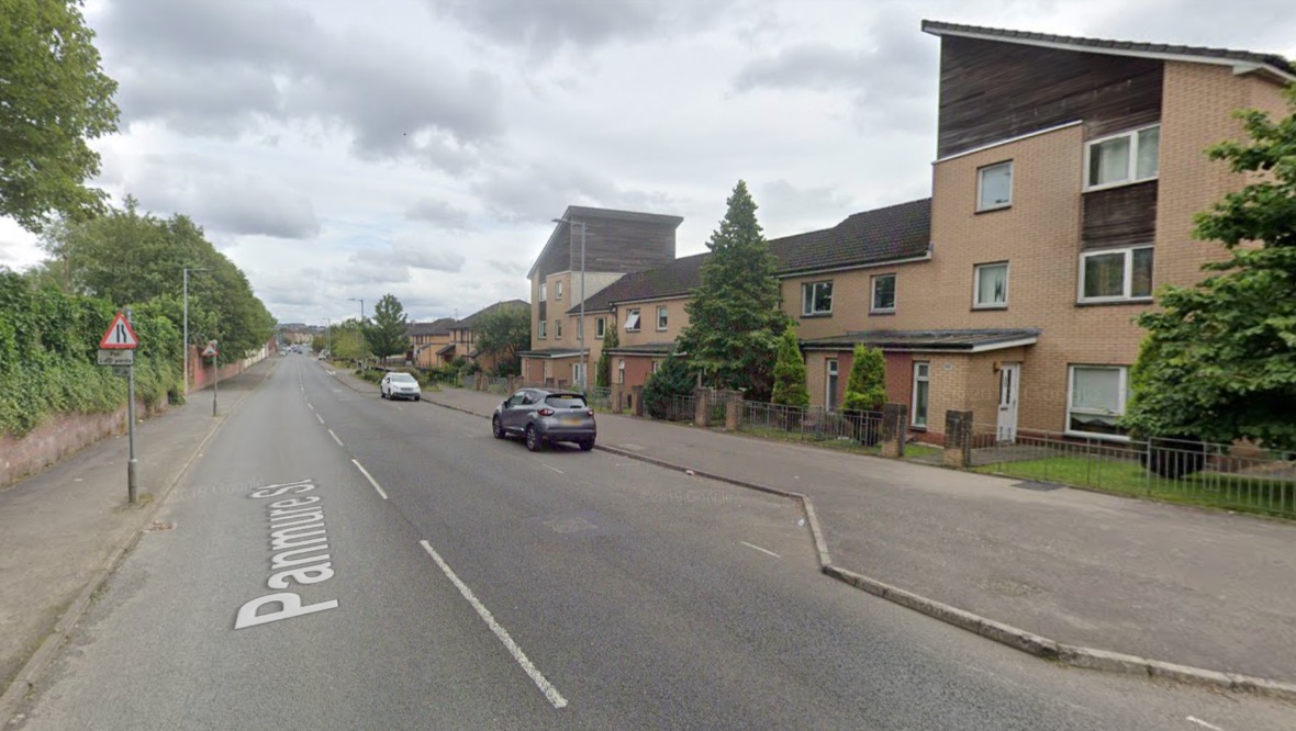 Road locked down after man suffers serious facial injuries
