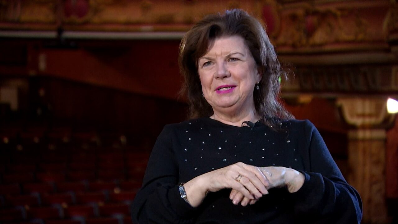 Elaine C Smith awarded honorary doctorate by the Open University for her contributions to the arts