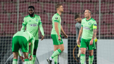 Celtic out of Europa League after 4-1 defeat in Prague