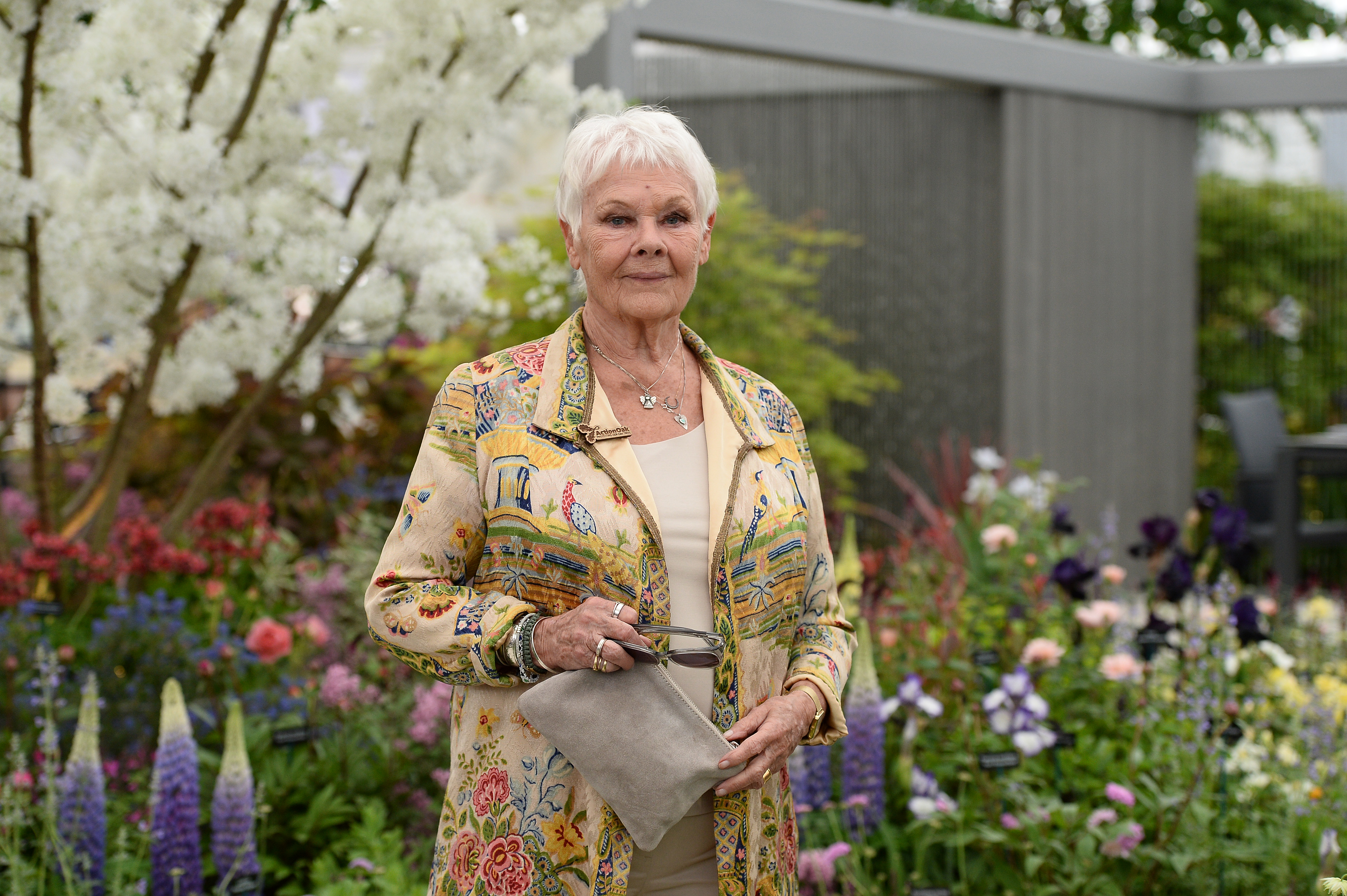 Dame Judi Dench: Trees dedicated 'for the people we love'.