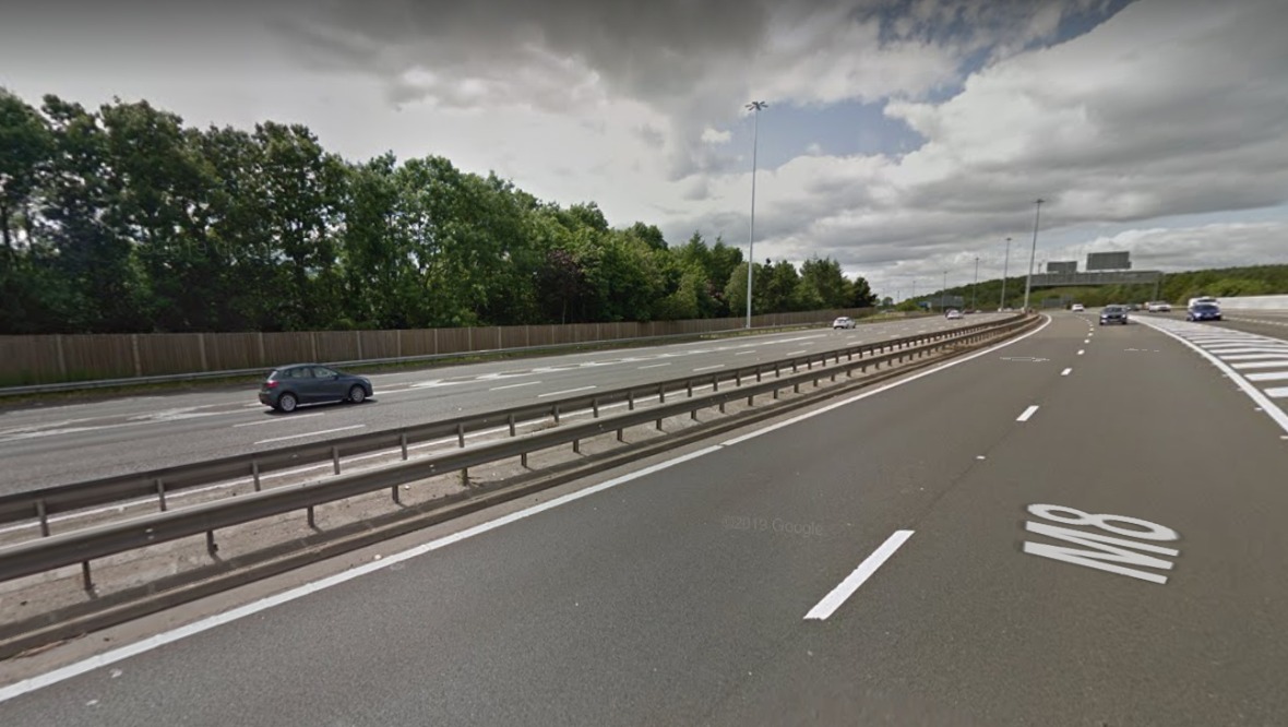 Man dies after being struck by several cars on M8