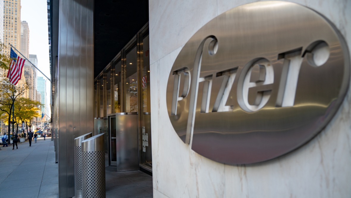 US pharmaceutical firm Pfizer. 