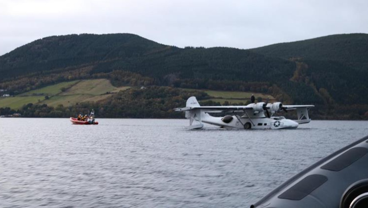 Thousands raised to save WW2 seaplane stranded in loch