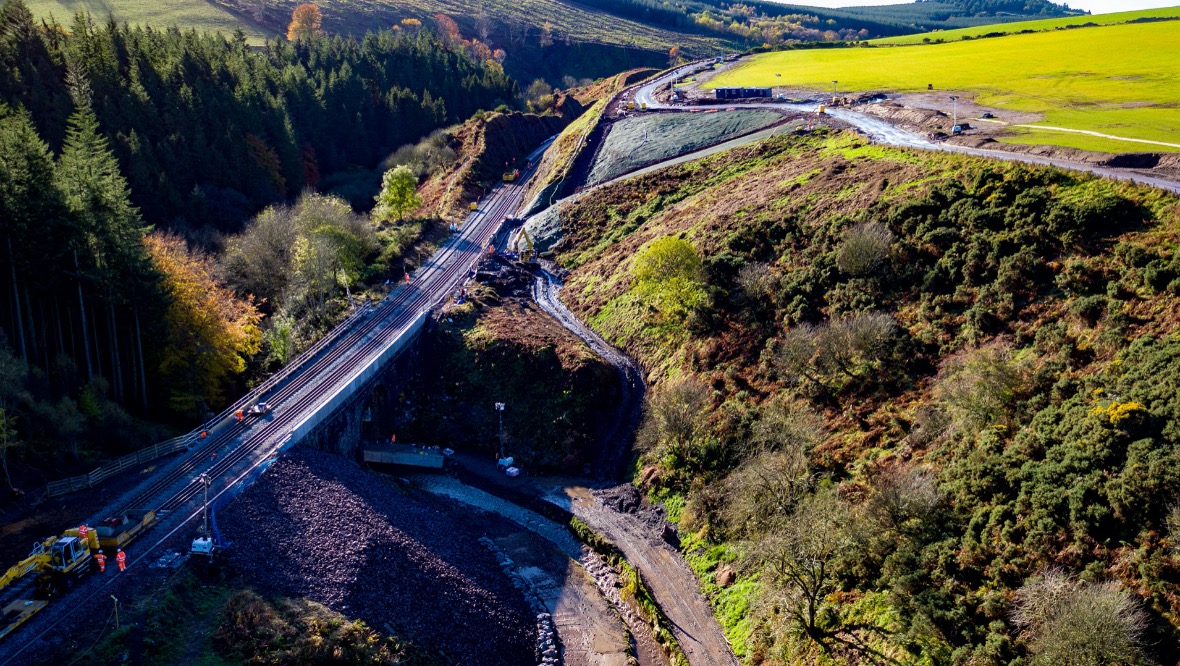 Trains went through Stonehaven crash site at twice speed limit