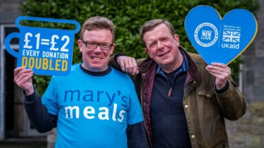Proclaimers back new campaign to feed world’s poorest