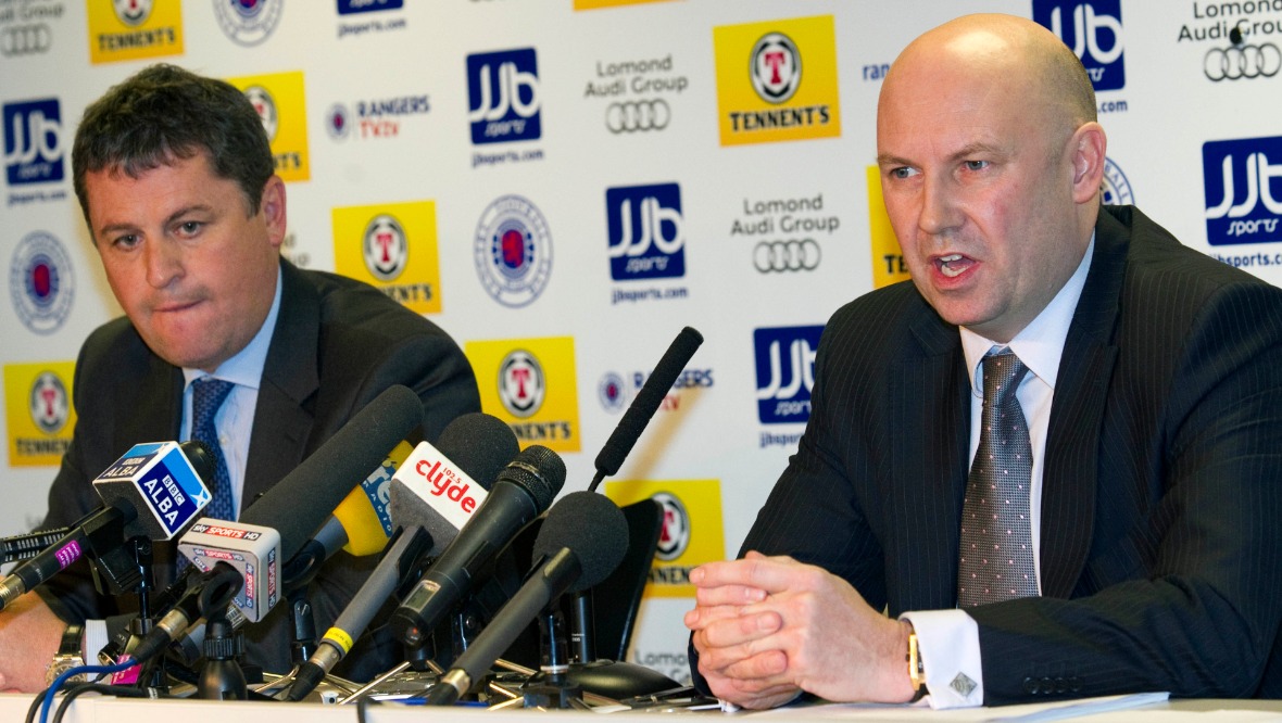 Ex-Rangers administrator seeks right to share information