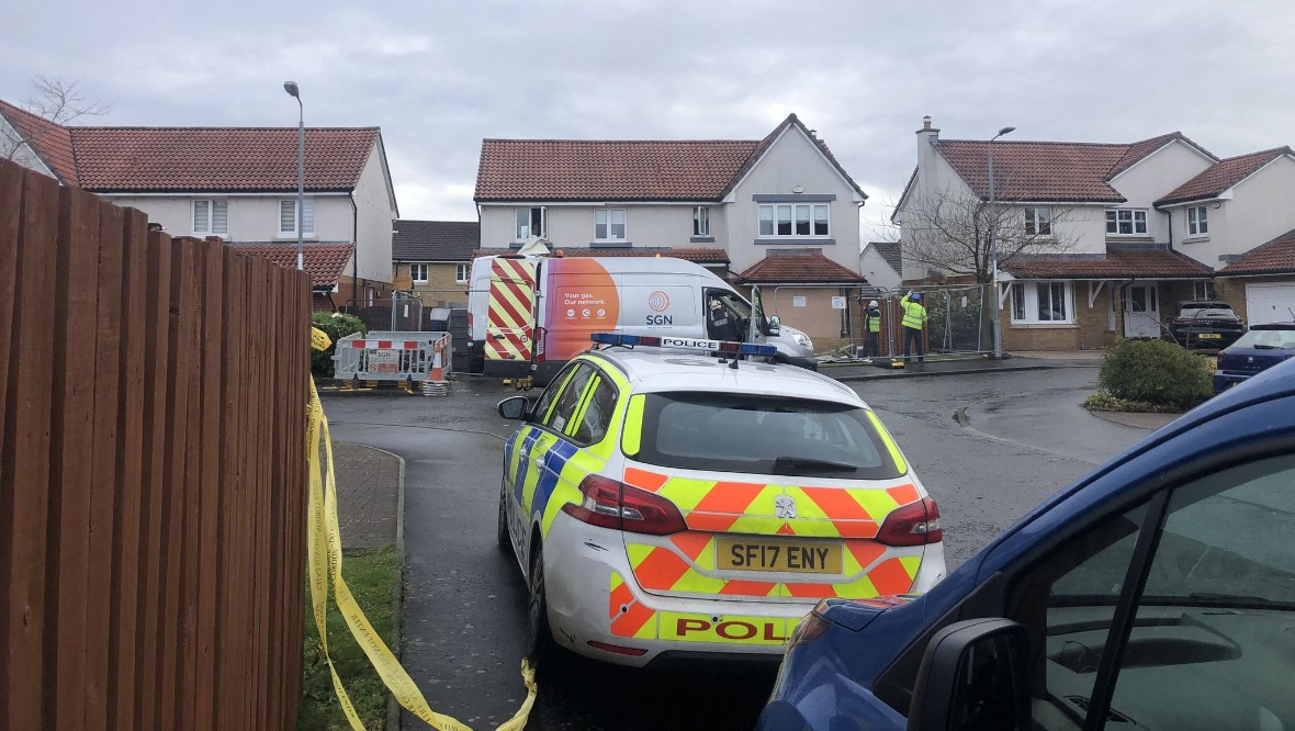 Two people taken to hospital after gas explosion at house