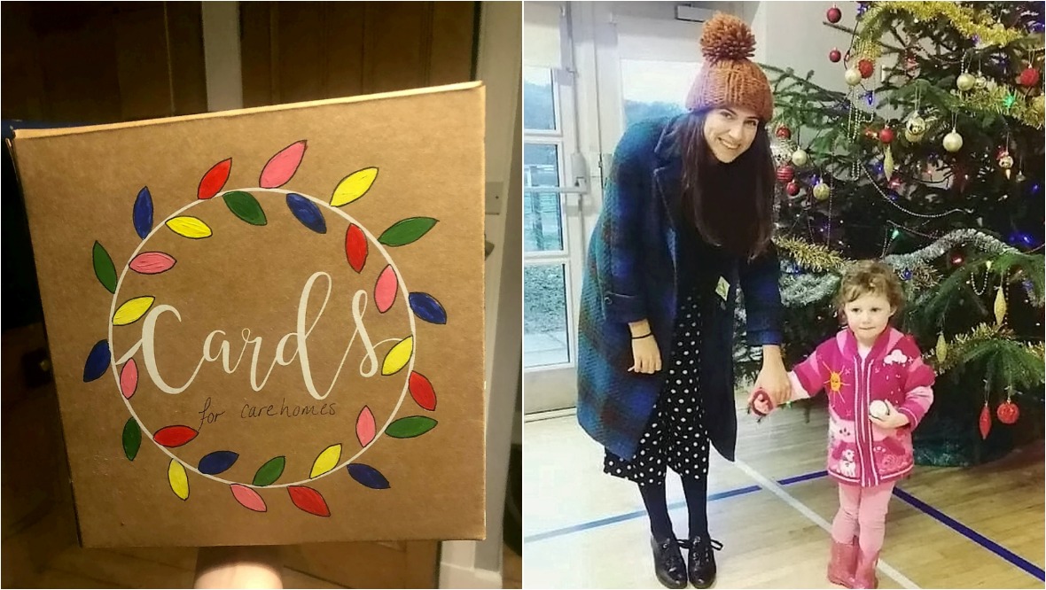 Woman to send hundreds of Christmas cards to care homes