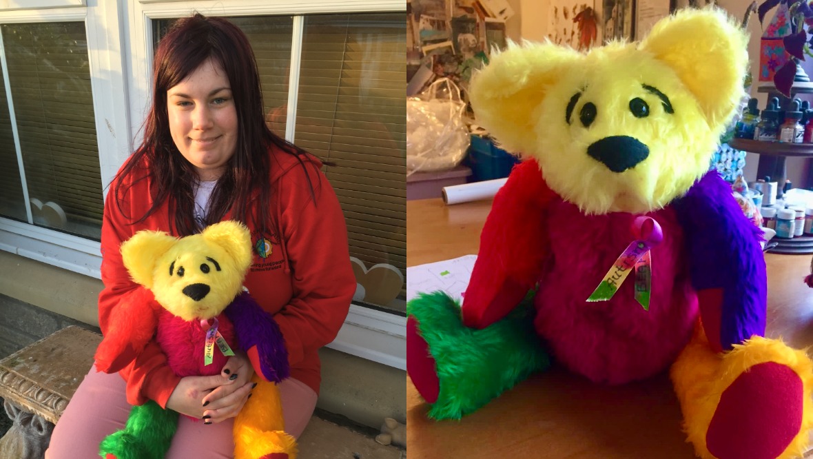 Hayley wants her autism bear to become a necessity