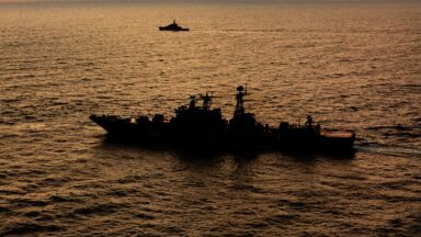 Navy monitors four Russian ships in the Moray Firth
