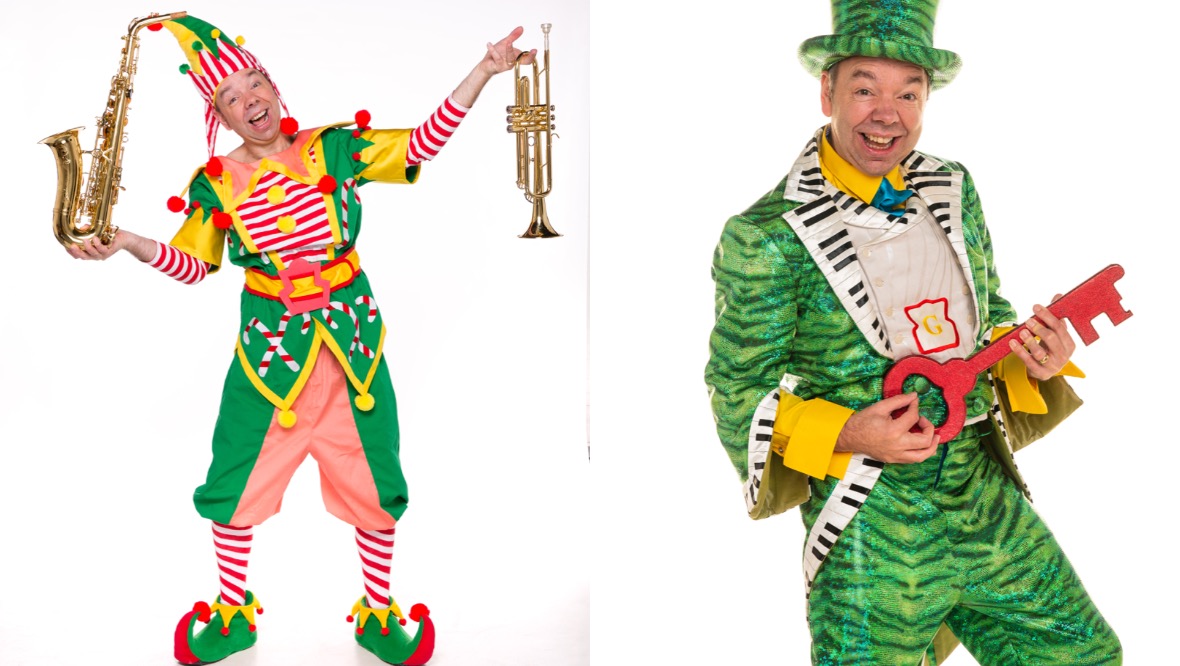 Performer: Mr Coupland was awarded an MBE for his services to children's entertainment.