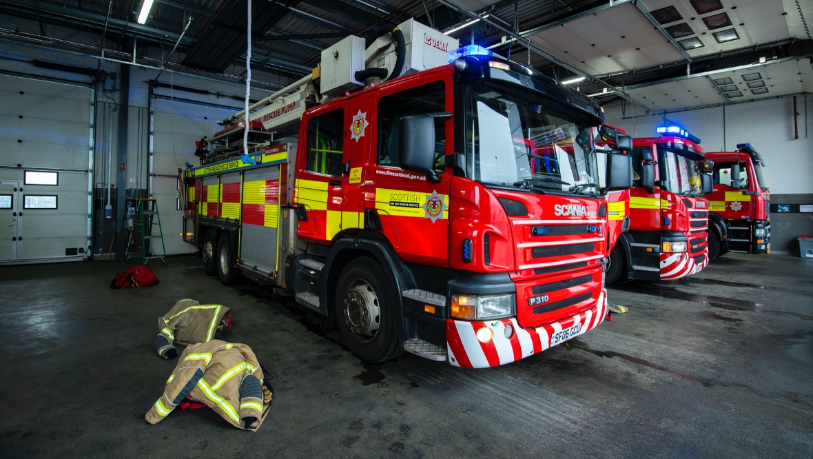 Residents rescued following blaze at commercial premises