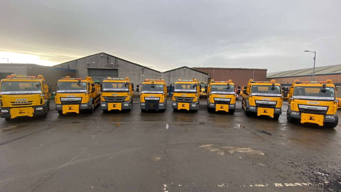 Grit Down on It: Residents help rename council gritters