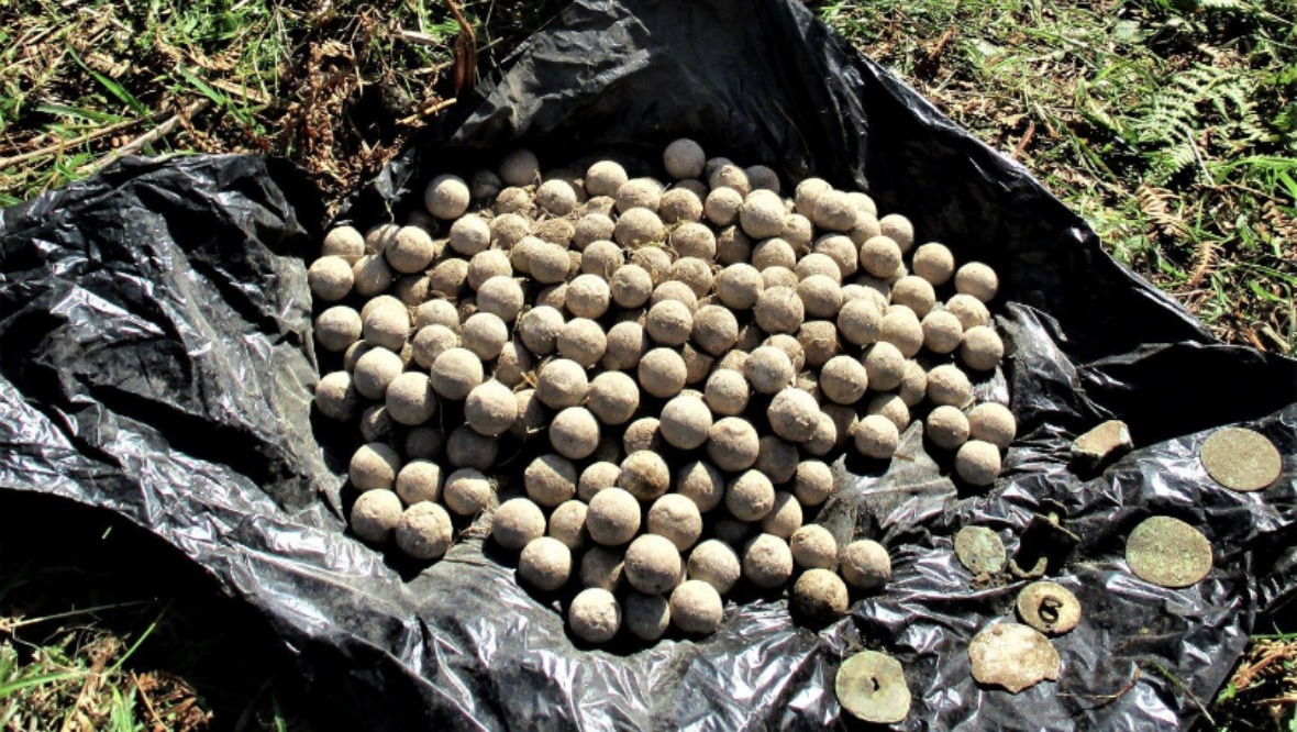 Bonnie Prince Charlie musket balls unearthed near loch