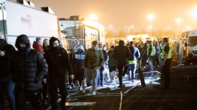 Celtic protests investigated after three police officers hurt