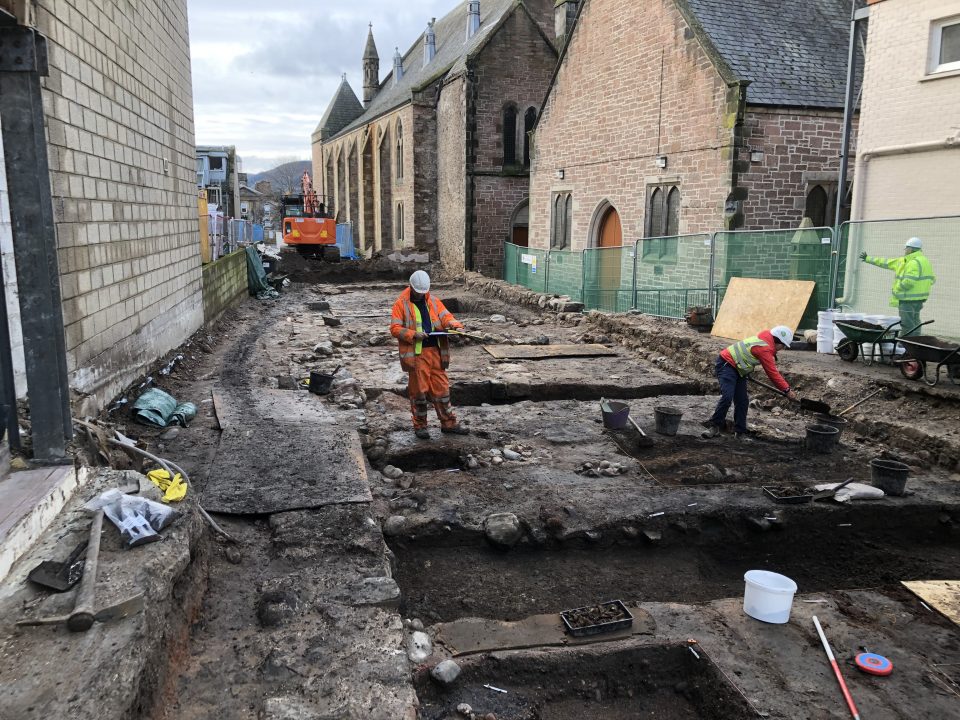 Artefacts from Middle Ages found after building demolished