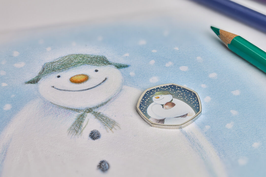 New collectable 50p coin celebrating The Snowman launched by Royal Mint in UK