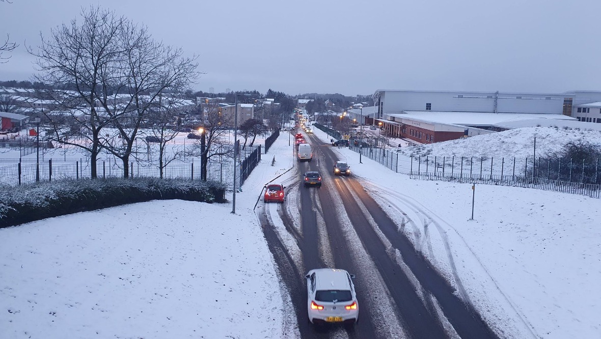 Travel disruption likely as snow and rain hit Scotland